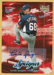Levale Speigner [Autograph] #234 Baseball Cards 2007 Ultra Prices