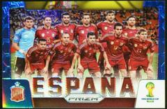 Espana [Blue Prizm] #29 Soccer Cards 2014 Panini Prizm World Cup Team Photos Prices