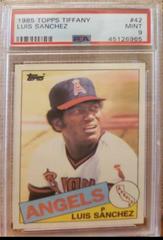 Luis Sanchez Baseball Cards 1985 Topps Tiffany Prices