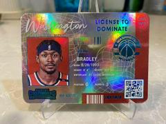Bradley Beal #3 Basketball Cards 2021 Panini Contenders License to Dominate Prices