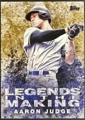 Aaron Judge [Gold] #AJ Baseball Cards 2018 Topps Legends in the Making Prices