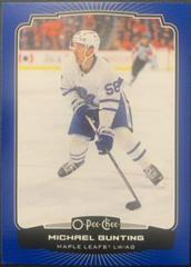Michael Bunting [Blue Border] Hockey Cards 2022 O Pee Chee Prices