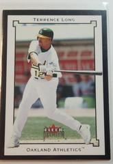 Terrence Long #94 Baseball Cards 2002 Fleer Premium Prices
