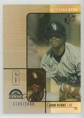 Juan Pierre #127 Baseball Cards 2000 Spx Prices