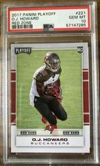O.J. Howard [Red Zone] #221 Football Cards 2017 Panini Playoff Prices