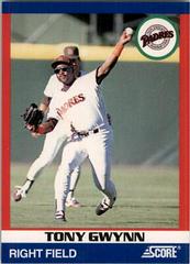 Tony Gwynn #94 Baseball Cards 1991 Score Superstars Prices