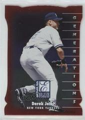 Derek Jeter [Aspirations] Baseball Cards 1998 Donruss Elite Prices