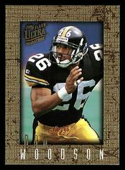 Rod Woodson [Marble Gold] #83 Football Cards 1996 Ultra Sensations Prices