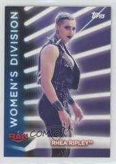 Rhea Ripley [Blue] Wrestling Cards 2021 Topps WWE Women’s Division Roster Prices