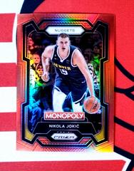 Nikola Jokic [Red] #1 Basketball Cards 2023 Panini Prizm Monopoly Prices