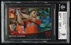 Bryce Harper [Black Refractor] #MB-30 Baseball Cards 2013 Topps Chrome Update Prices