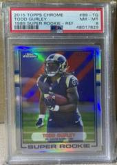 Todd Gurley [Refractor] #89-TG Football Cards 2015 Topps Chrome 1989 Super Rookie Prices