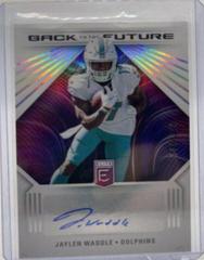 Jaylen Waddle #BFS-JW Football Cards 2022 Panini Donruss Elite Back to the Future Signatures Prices