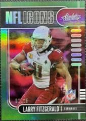 Larry Fitzgerald [Spectrum Green] #5 Football Cards 2019 Panini Absolute NFL Icons Prices