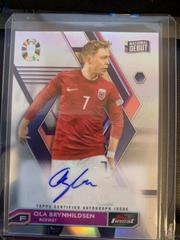 Ola Brynhildsen #FD-OB Soccer Cards 2023 Topps Finest Road To UEFA EURO Debutant Autograph Prices