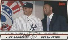 Alex Rodriguez, Derek Jeter [1st Edition] #693 Baseball Cards 2004 Topps Prices