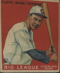 Floyd Herman #5 Baseball Cards 1933 World Wide Gum Prices
