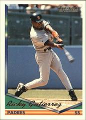 Ricky Guiterrez #42 Baseball Cards 1994 Topps Gold Prices