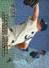 David Cone [Row 0] #107 Baseball Cards 1998 Flair Showcase Prices
