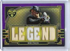 Mike Piazza [Amethyst] Baseball Cards 2022 Topps Triple Threads Relics Legends Prices