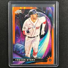 Trevor Story [Orange Galactic] #SG-20 Baseball Cards 2022 Topps Cosmic Chrome Star Gaze Prices