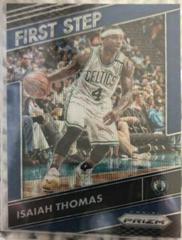 Isaiah Thomas [Blue Wave Prizm] Basketball Cards 2016 Panini Prizm First Step Prices