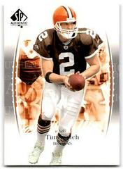 Tim Couch #2 Football Cards 2003 SP Authentic Prices