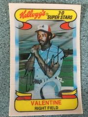Ellis Valentine #19 Baseball Cards 1978 Kellogg's Prices