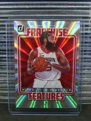 James Harden [Red Laser] #11 Basketball Cards 2020 Donruss Franchise Features Prices