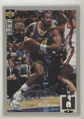 Karl Malone [Silver Signature] Basketball Cards 1994 Collector's Choice Prices