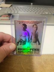UFC 63, Matt Hughes, BJ Penn #UFC63 Ufc Cards 2010 Topps UFC Fight Poster Review Prices