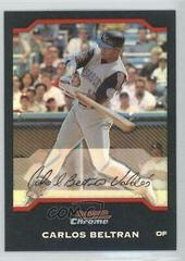Carlos Beltran Baseball Cards 2004 Bowman Chrome Prices