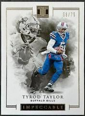 Tyrod Taylor Football Cards 2016 Panini Impeccable Prices