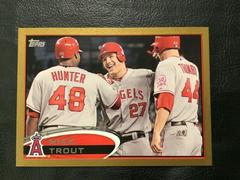 Mike Trout [Gold] #446 Baseball Cards 2012 Topps Prices