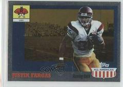 Justin Fargas [Foil Gold] #143 Football Cards 2003 Topps All American Prices
