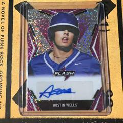 Austin Wells [Pink] Baseball Cards 2020 Leaf Flash Autographs Prices