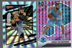 Jonas Valanciunas [Blue Laser] Basketball Cards 2020 Donruss Prices