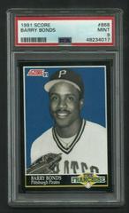 Barry Bonds #868 Baseball Cards 1991 Score Prices