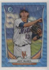 Jeff McNeil [Blue Wave Refractor] #BCP56 Baseball Cards 2014 Bowman Chrome Prospects Prices