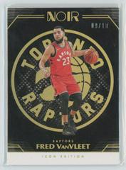 Fred VanVleet [Holo Gold] #112 Basketball Cards 2019 Panini Noir Prices
