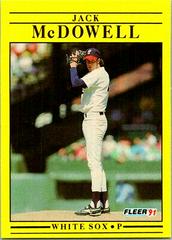 Jack McDowell #129 Baseball Cards 1991 Fleer Prices