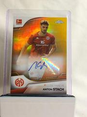 Anton Stach [Gold] #BCA-ASC Soccer Cards 2022 Topps Chrome Bundesliga Autographs Prices