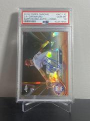 J.P. Crawford [Orange] Baseball Cards 2018 Topps Chrome Sapphire Rookie Autographs Prices