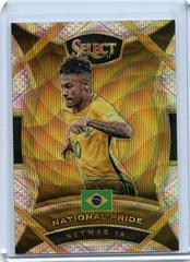 Neymar Jr. Soccer Cards 2016 Panini Select National Pride Prices