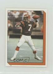 Boomer Esiason Football Cards 1986 Topps Stickers Prices