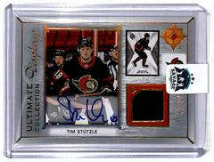 Tim Stutzle Hockey Cards 2021 Ultimate Collection Material Signatures Prices