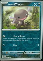 Paldean Wooper [Reverse Holo] #58 Pokemon Paldean Fates Prices