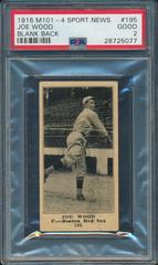 Joe Wood #195 Baseball Cards 1916 M101 4 Sporting News Prices