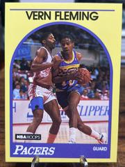 Vern Fleming #39 Basketball Cards 1990 Hoops Superstars Prices