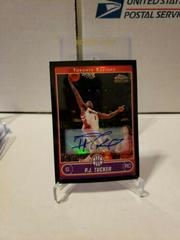 P.J. Tucker Black Refractor Autograph Basketball Cards 2006 Topps Chrome Prices